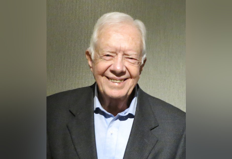caption: Former U.S. President Jimmy Carter.