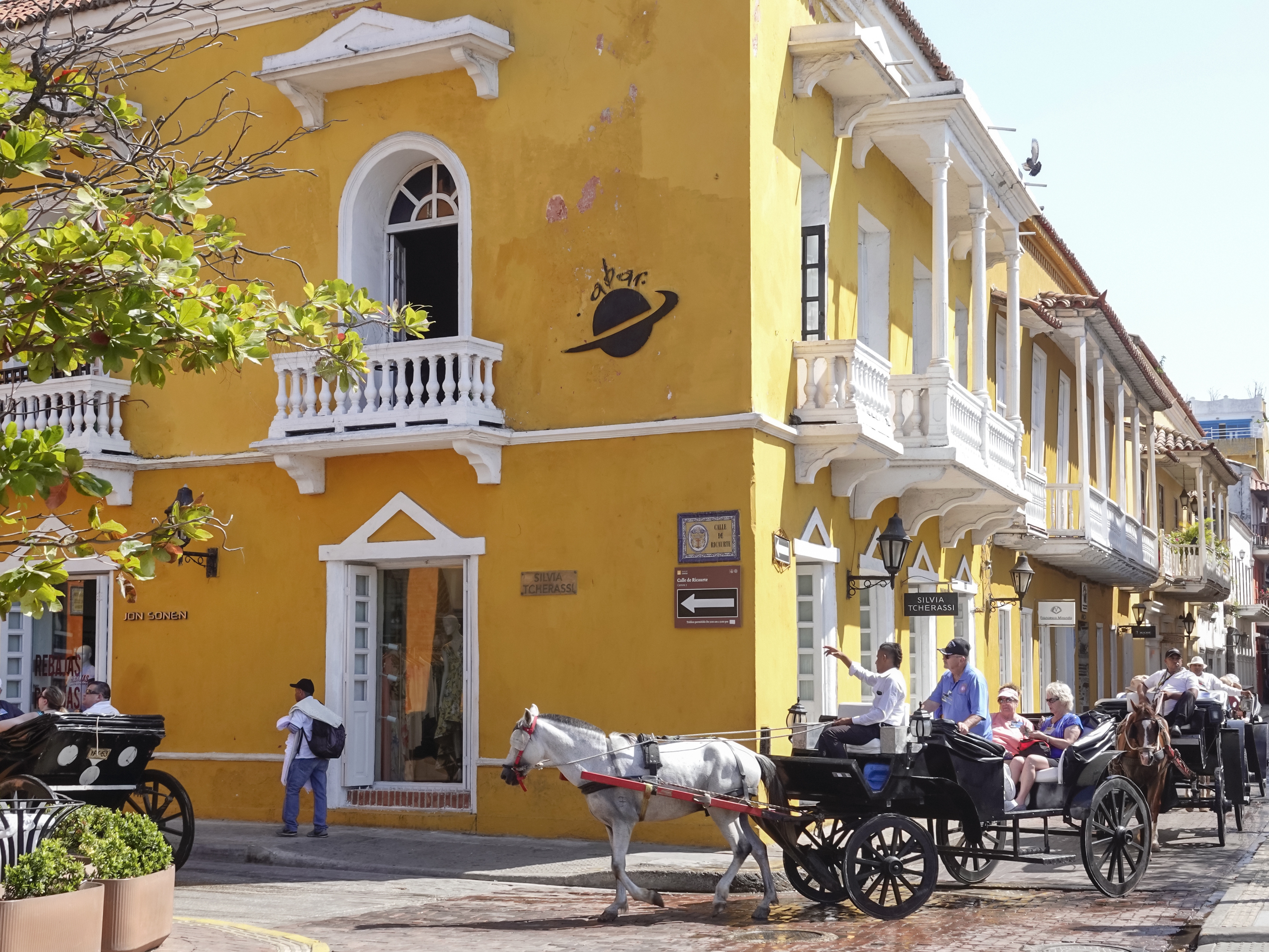 caption: In Cartagena's Old City, horse-drawn buggies still clip-clop over colonial streets — but not for much longer.