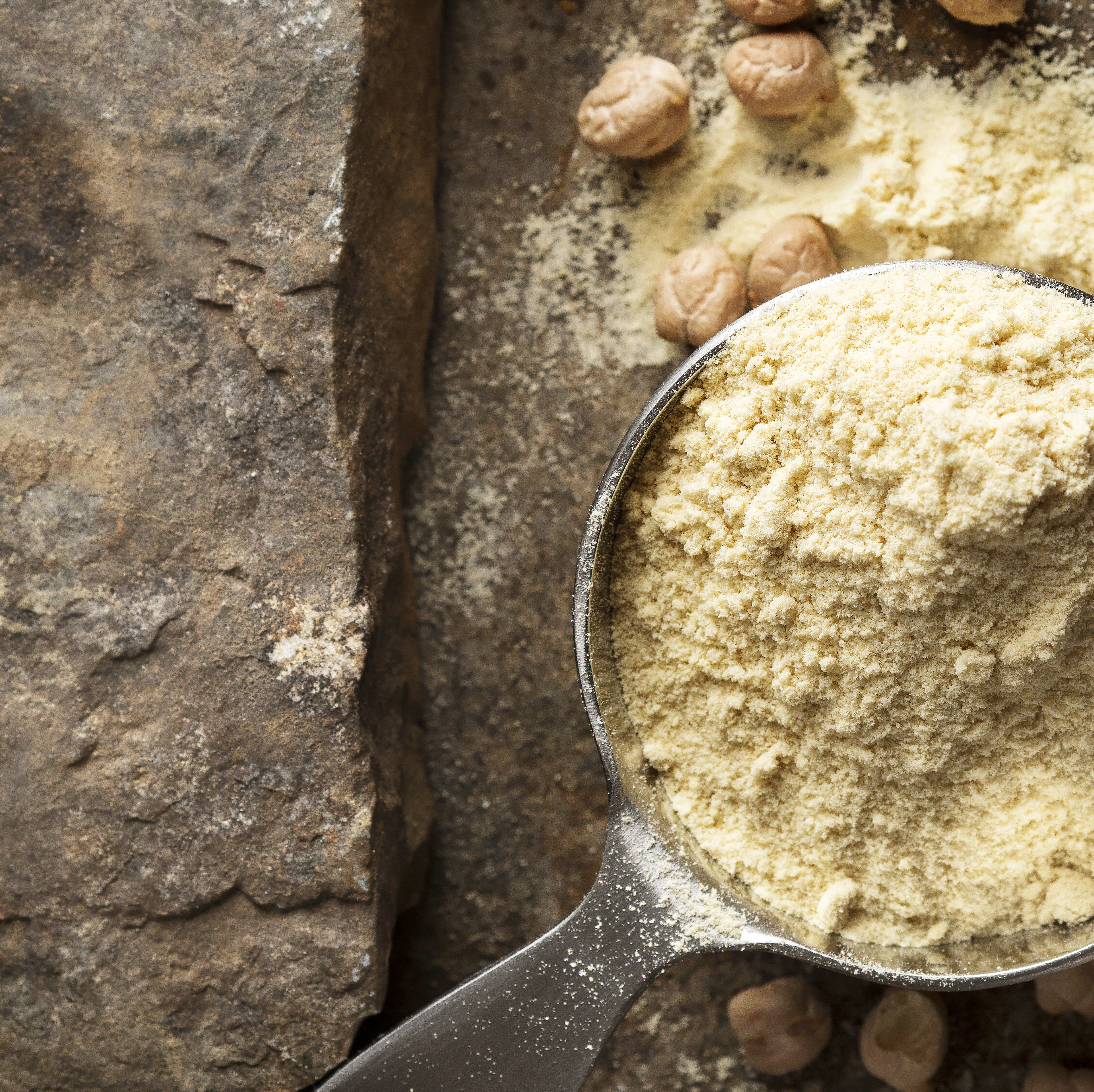caption: Chickpea flour is gaining attention thanks to its gluten-free binding properties. But the ingredient has been a staple of cooking for Indians, Pakistanis and many others for centuries.