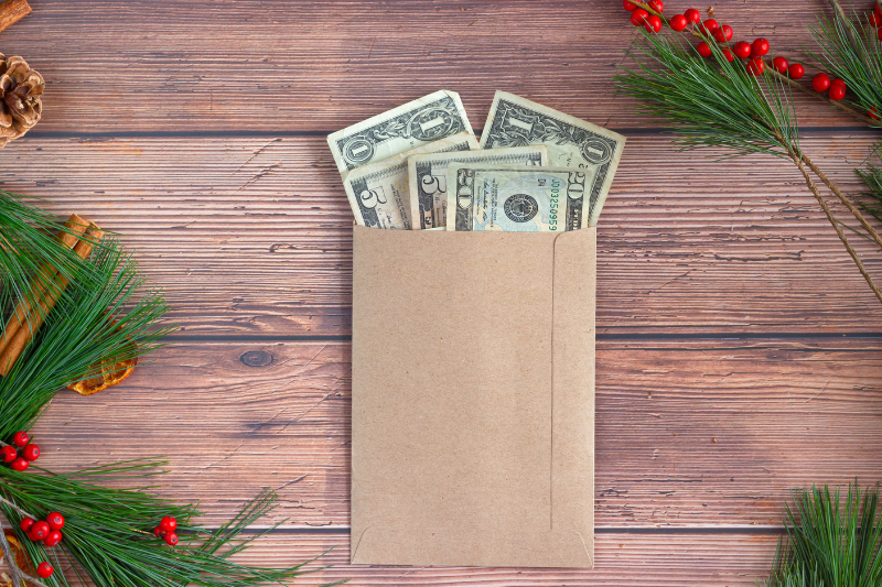 christmas money cash holiday generic