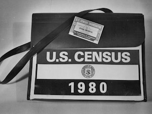 caption: Weeks before the 1980 census officially began, the Federation for American Immigration Reform launched its campaign to exclude unauthorized immigrants from population counts that, according to the Constitution, must include the "whole number of persons in each state."