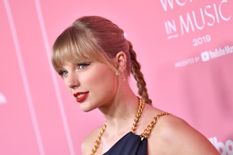 caption: <em>Billboard</em> chart analyst Chris Molanphy cites Taylor Swift as an artist who effectively differentiates between albums with the help of her video aesthetics.