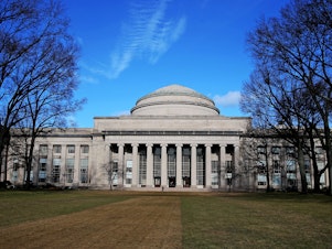 caption: The Massachusetts Institute of Technology is one of more than 300 colleges to endorse a statement about how admissions deans with evaluate applications during the coronavirus crisis.