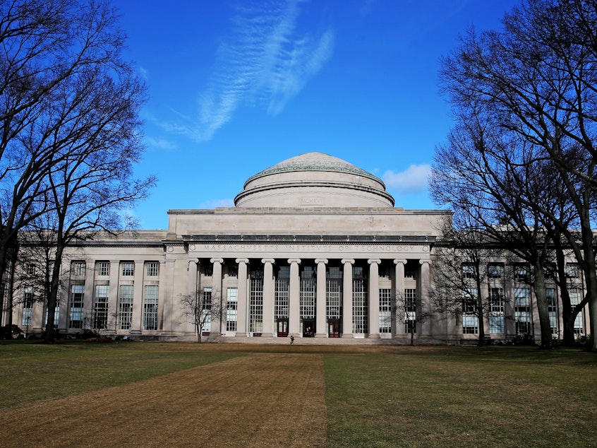 caption: The Massachusetts Institute of Technology is one of more than 300 colleges to endorse a statement about how admissions deans with evaluate applications during the coronavirus crisis.