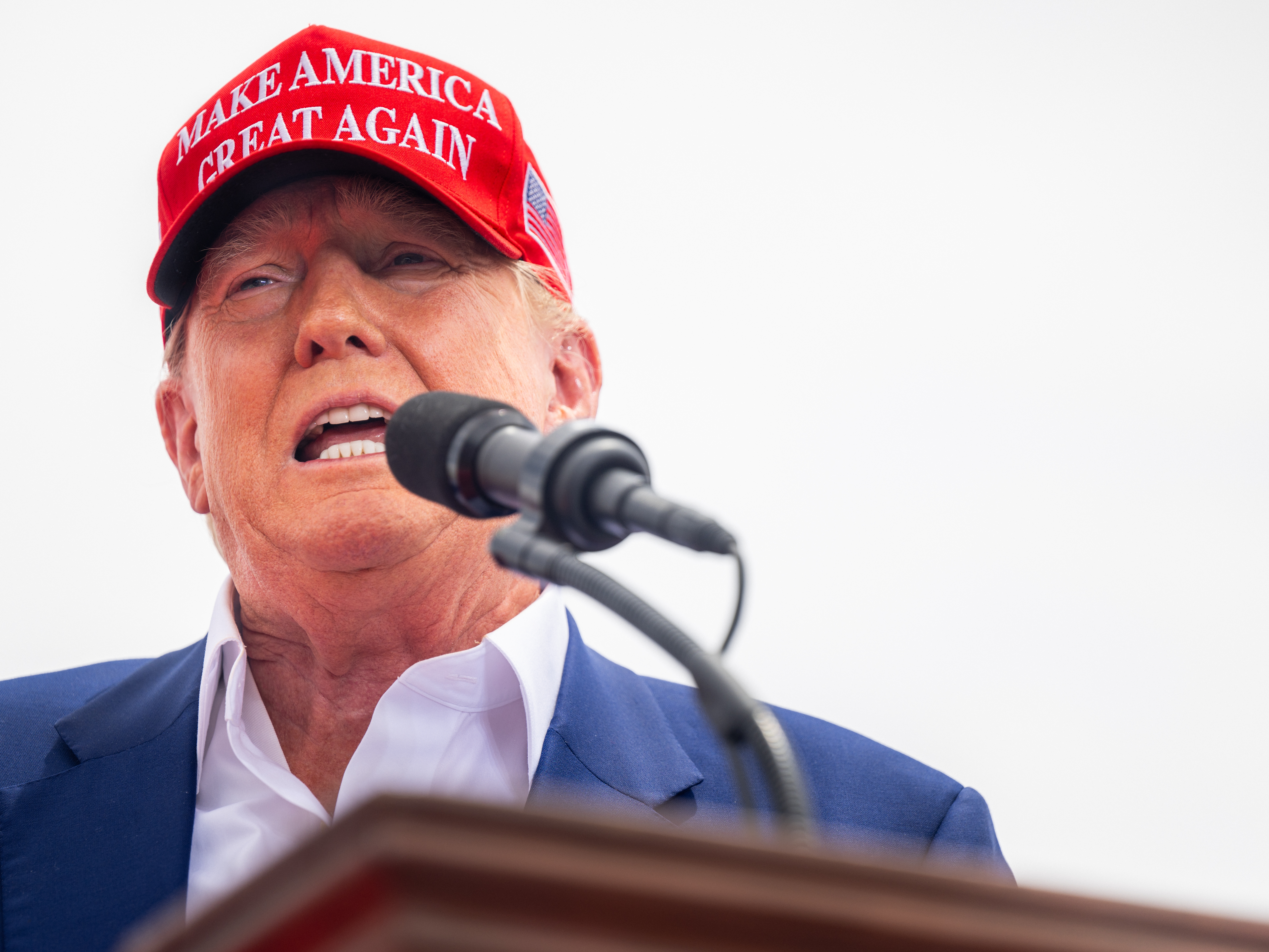 caption: Former President Donald Trump will visit Capitol Hill on Thursday to meet with House and Senate Republicans.
