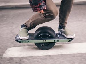 caption: All Onewheel products are being recalled, including the Pint model seen here.