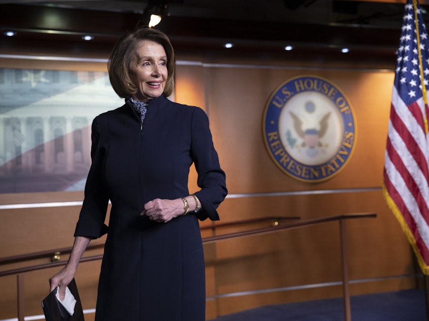 caption: Incoming House Speaker Nancy Pelosi, D-Calif.