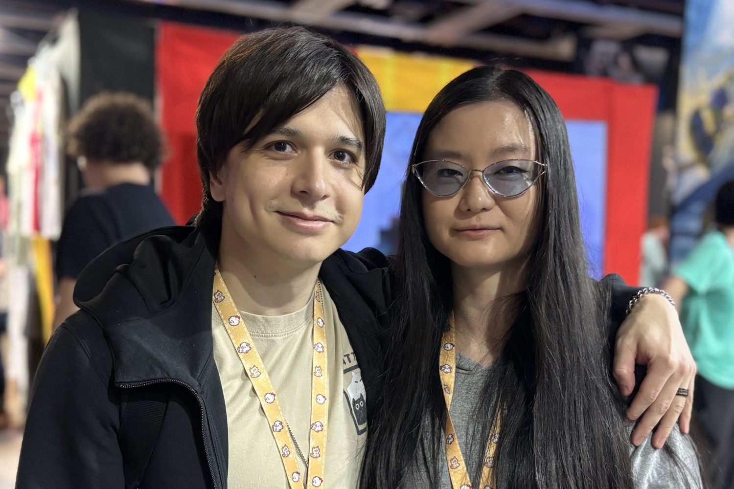 caption: "Snacko" developers Jordan Gonzalez and Sky Zhou. Sky says protecting artists is important, but in general, there is some value in using generative AI to help with skills people don't have, such as translating from one coding language into one they're less familiar with. Jordan offered another example: designing user interfaces, such as in-game menus. 

A Snacko representative contacted KUOW on Monday, October 13, to clarify that no AI was used in the production of Snacko.
