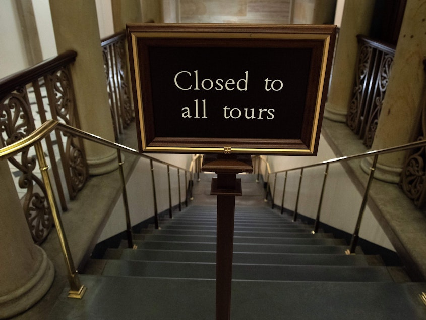 caption: President-elect Joe Biden's swearing in is set to continue as scheduled with several security modifications in place. Public access to the U.S. Capitol and to the Washington Monument is so far banned until after Inauguration Day.