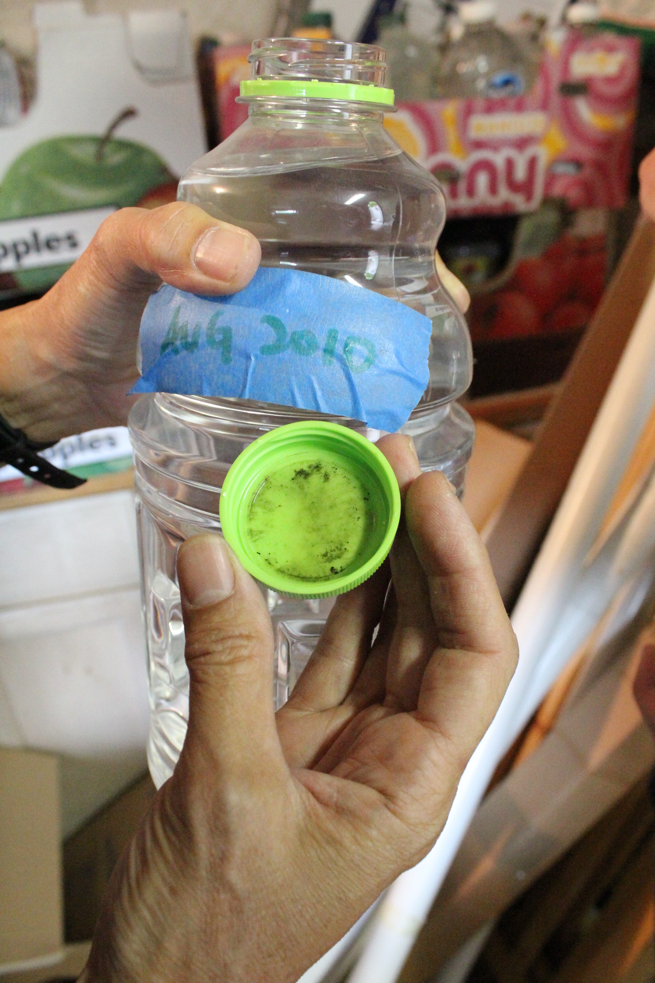 KUOW - You may want to check your emergency water, because we did and ours  was ... MOLDY