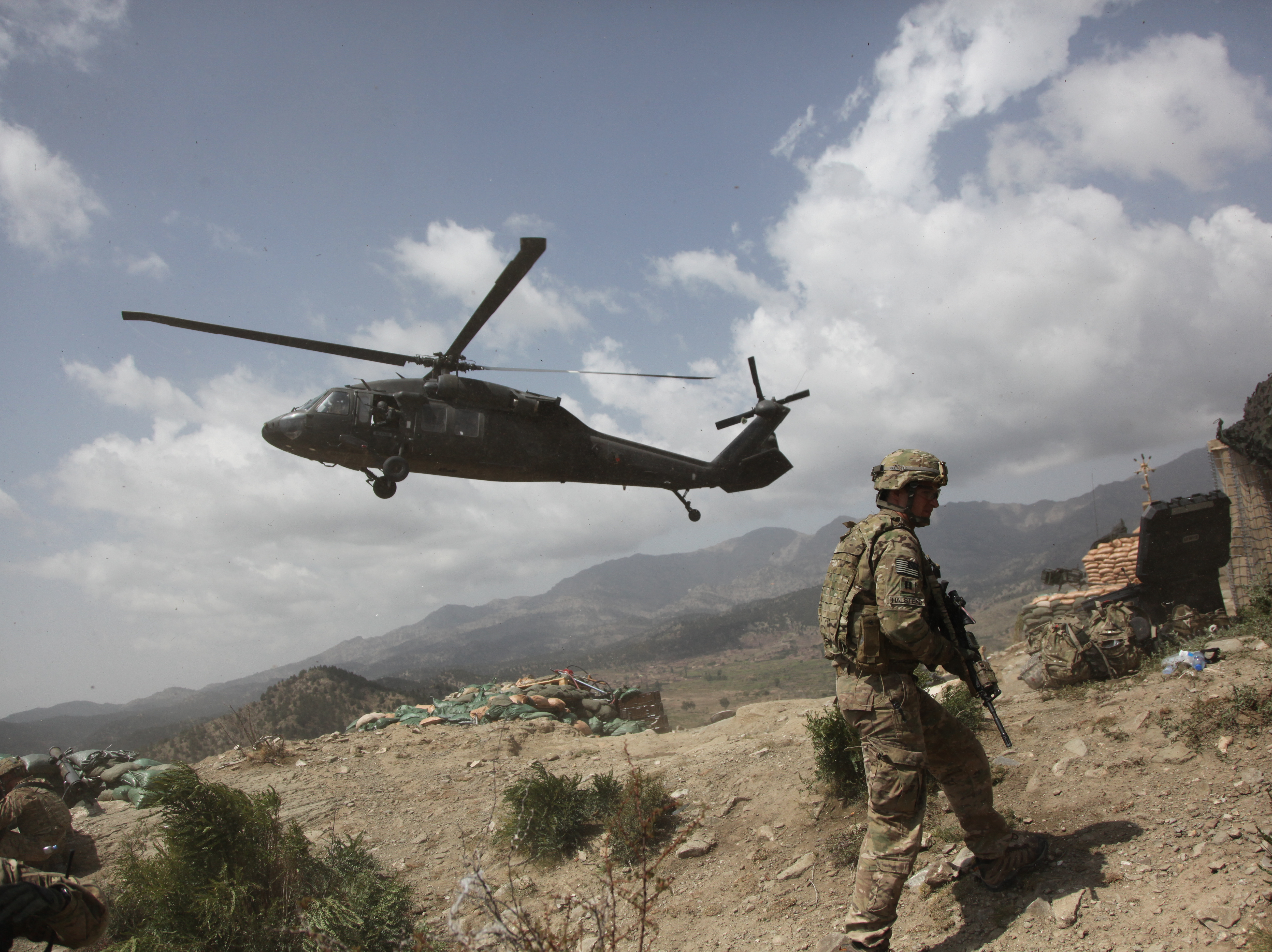 caption: The Pentagon funded research into the social sciences as part of the wars in Afghanistan and Iraq. Now as those wars wind down, it's bringing one program to an end.