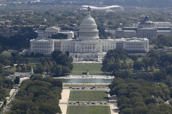 caption: The U.S. Capitol building Tuesday.