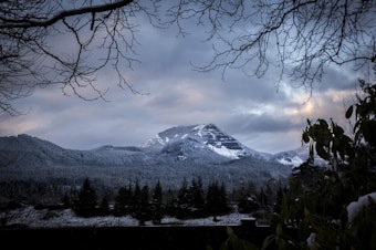 caption: <p>Snow and ice blanket Hood River, Ore., Tuesday, Feb. 5, 2019. Winter weather complicated commutes in parts of Oregon Tuesday and may return later in the week.</p>