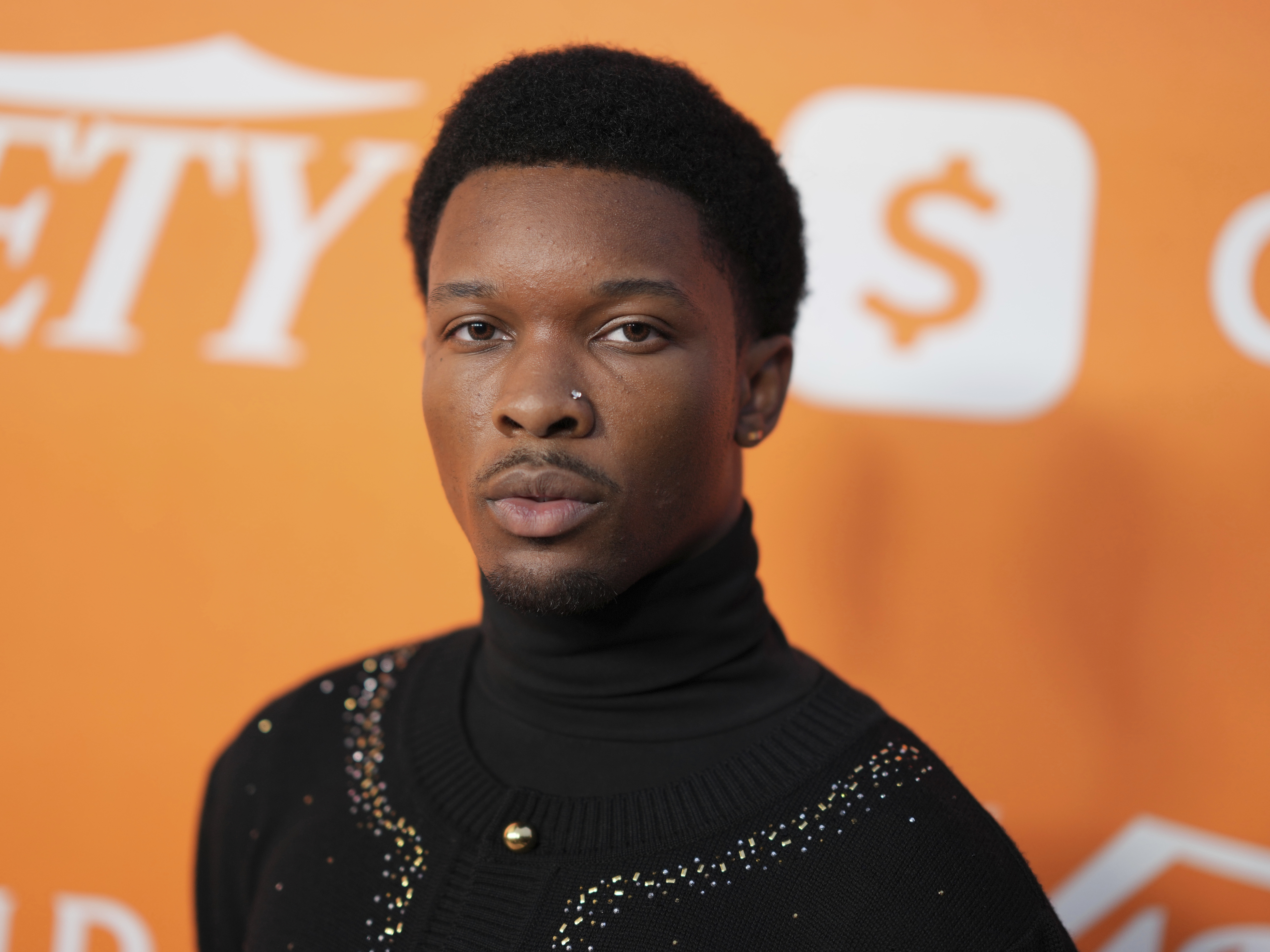 caption: D4vd arrives at Variety's Power of Young Hollywood on Aug. 8, 2024, in Los Angeles.