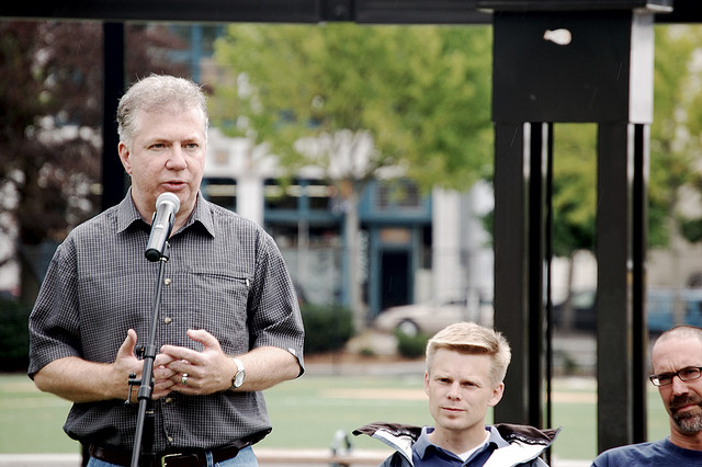 caption: Washington state Sen. Ed Murray