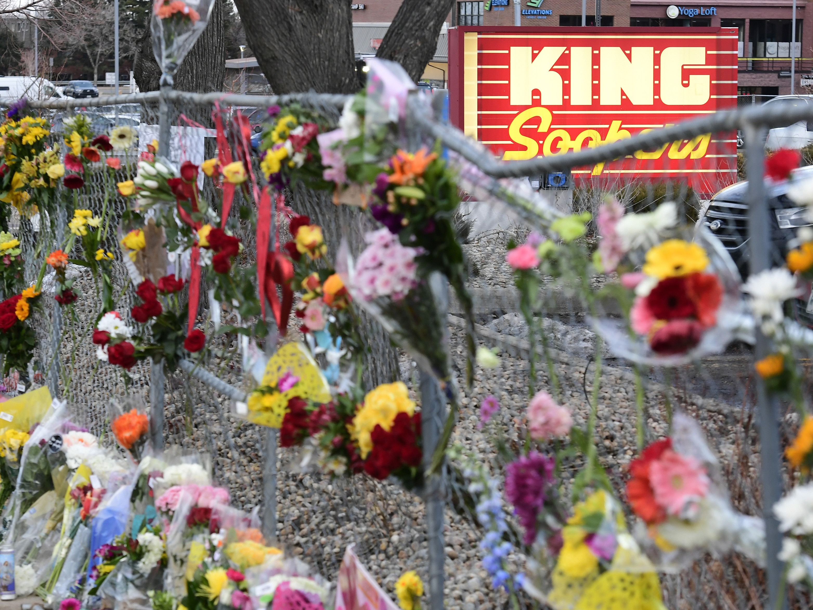 caption: The suspect accused of killing 10 people at a Colorado grocery store this week follows a deadly pattern among mass shooters: 98% of perpetrators are male.