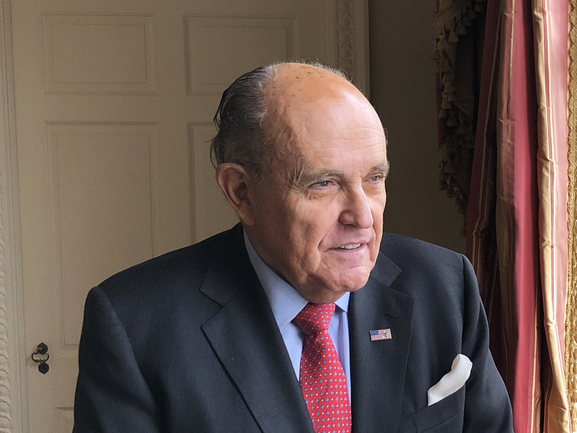 caption: Former New York City mayor and President Trump's personal attorney, Rudy Giuliani, has emerged as a pivotal figure in the events that ultimately resulted in President Trump's impeachment. Giuliani called the president's expected acquittal "a total vindication."
