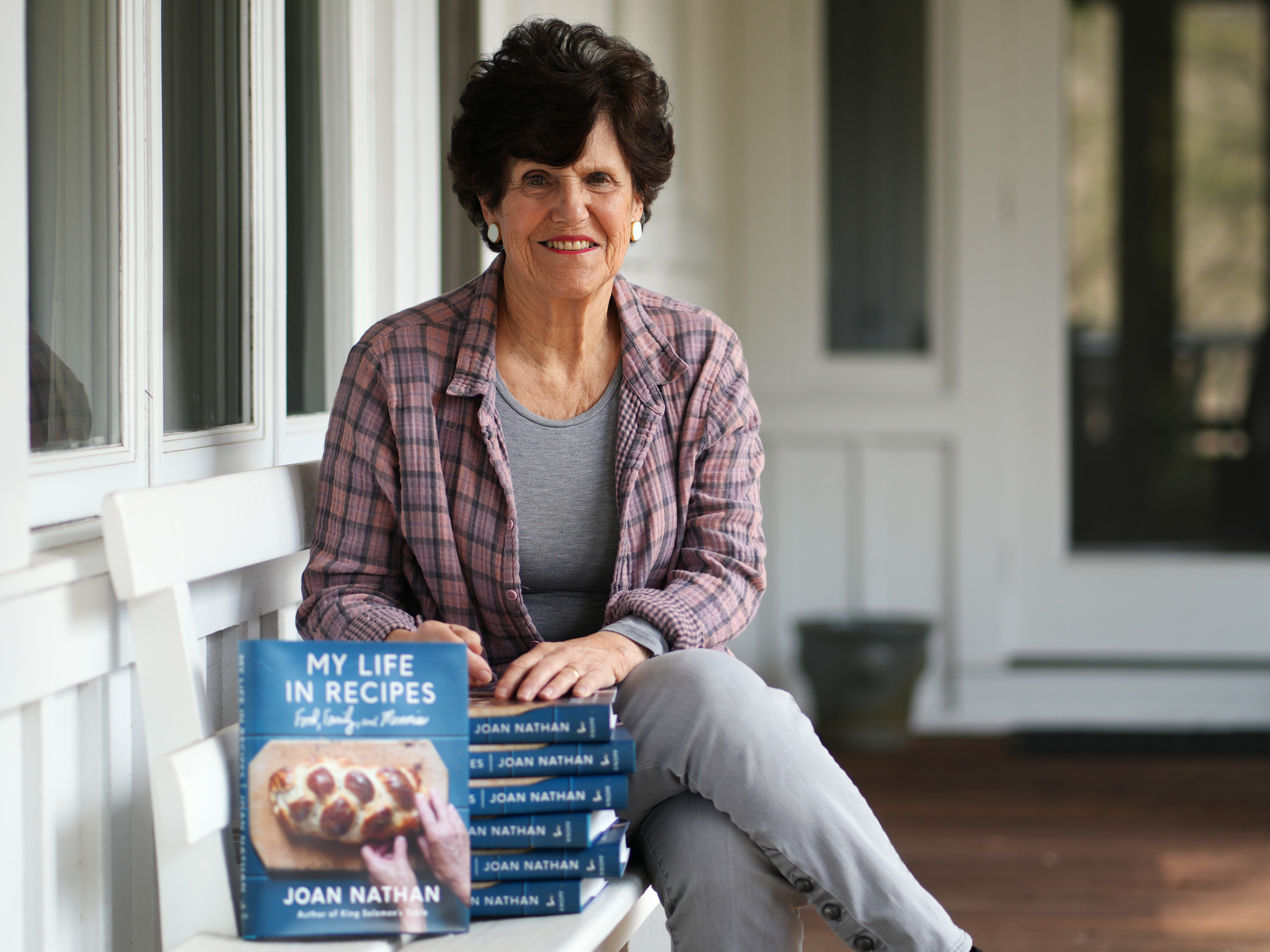 caption: After decades creating and publishing recipes, cookbook author Joan Nathan has released what she said is likely her final book, a cookbook and memoir called "My Life in Recipes."