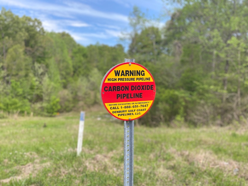 caption: The USFS is proposing changing a rule that would allow the storage of carbon dioxide pollution under national forests and grasslands. It's controversial.