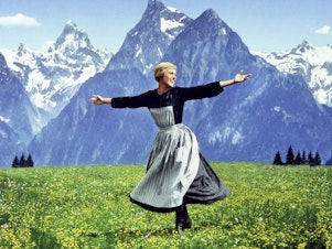caption: Julie Andrews sang "The hills are alive" in the film version of <em>The Sound of Music</em>, but Hammerstein's letters reveal that a much bigger Hollywood star had lobbied hard to play Maria.