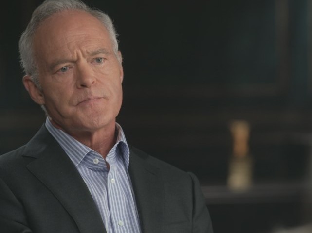 caption: Scott Pelley of CBS is set to interview a Facebook whistleblower on <em>60 Minutes </em>on Sunday, revealing for the first time the ex-employee's identity.