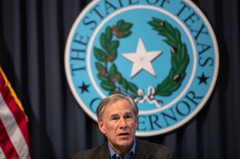 caption: Texas Gov. Greg Abbott has tested positive for COVID-19, his office said Tuesday.