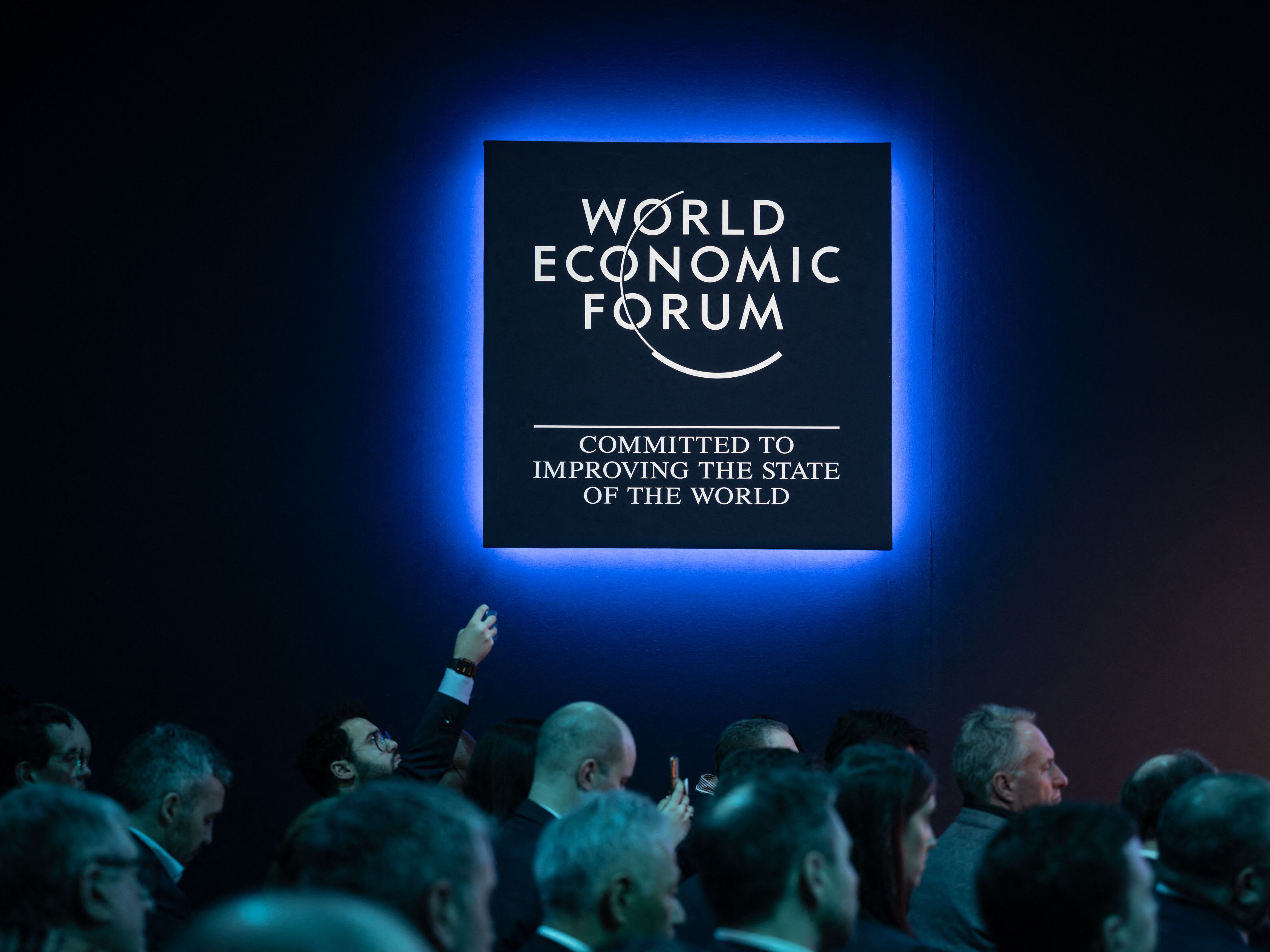 caption: The World Economic Forum meets every January in Davos, Switzerland, to talk about ways to improve life on earth. This year's topics include climate change, artificial intelligence — and taxing the very very rich.