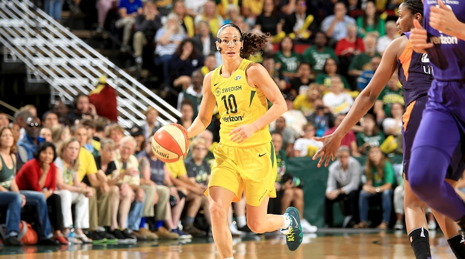 caption: Sue Bird has more starts than any other player in the WNBA.