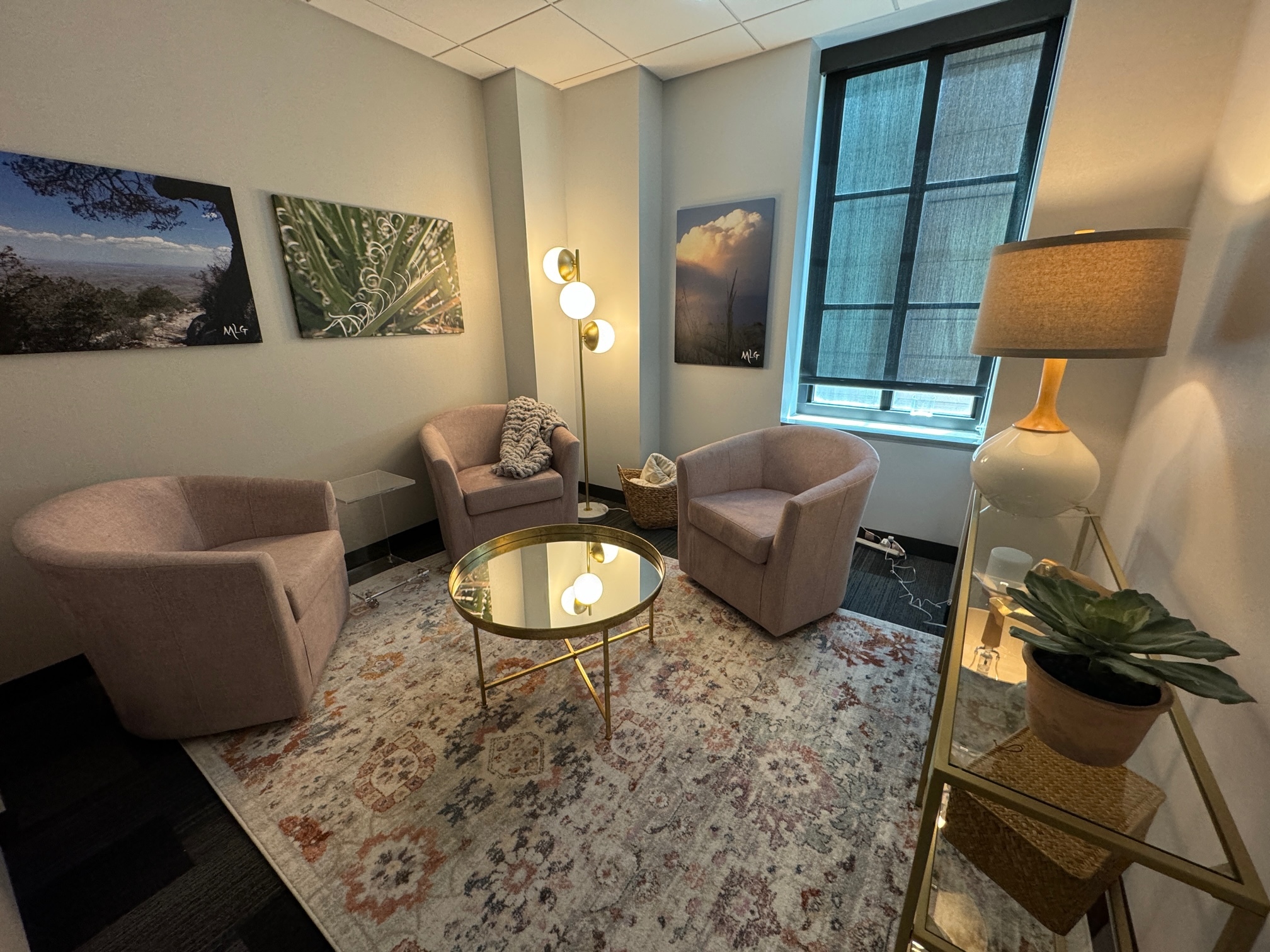 caption: Project Beloved created one of its soft interview rooms at Missouri's Kansas City Police Department for investigators to interview victims of sexual assault.