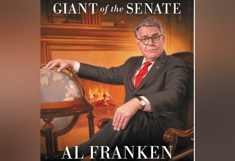 caption: Senator Al Franken's new book