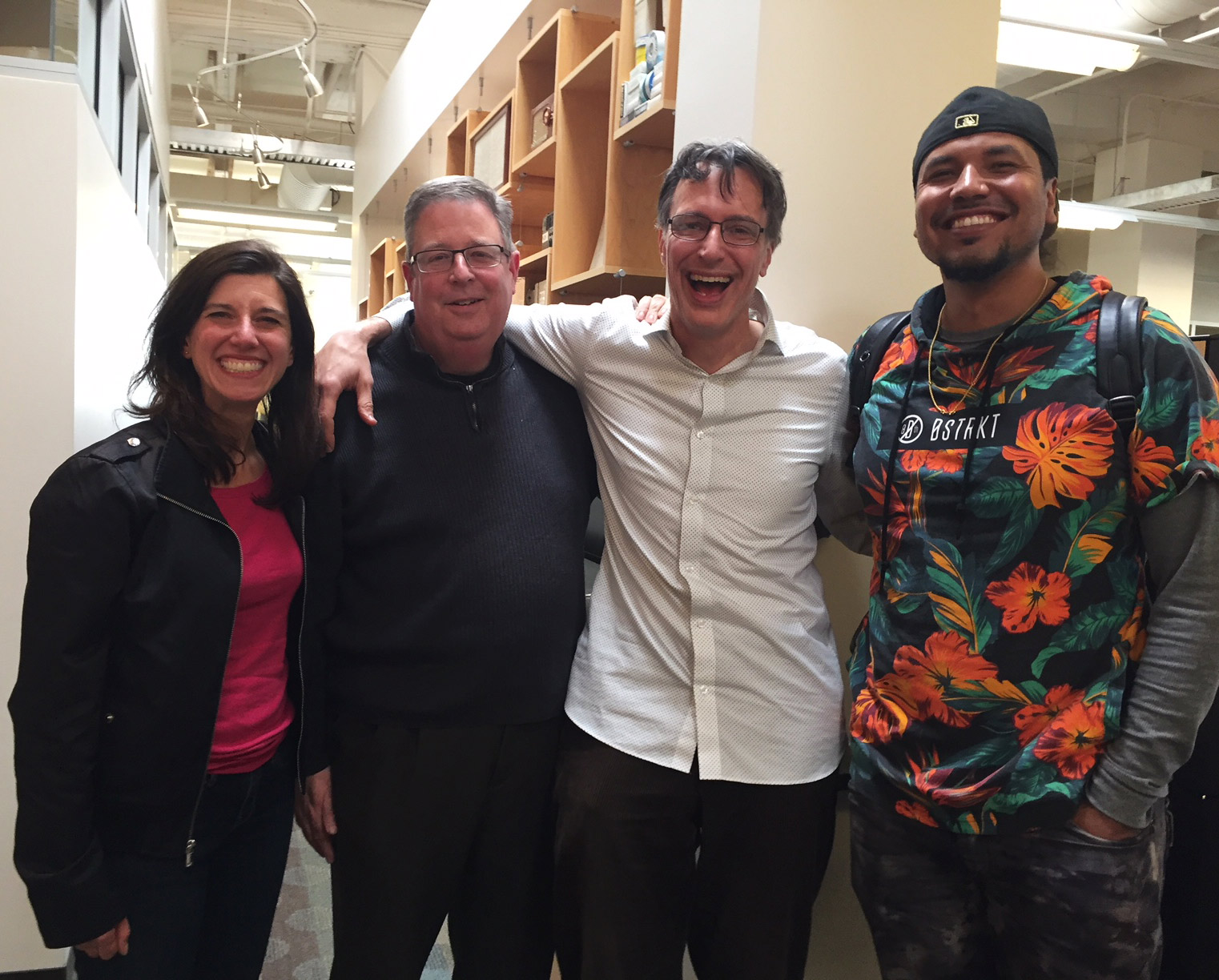 caption: Jessyn Farrell, Chris Vance, Bill Radke, Gyasi Ross (L-R)