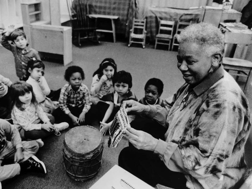 caption: Known as "the first lady of children's music," Ella Jenkins performed on all seven continents.