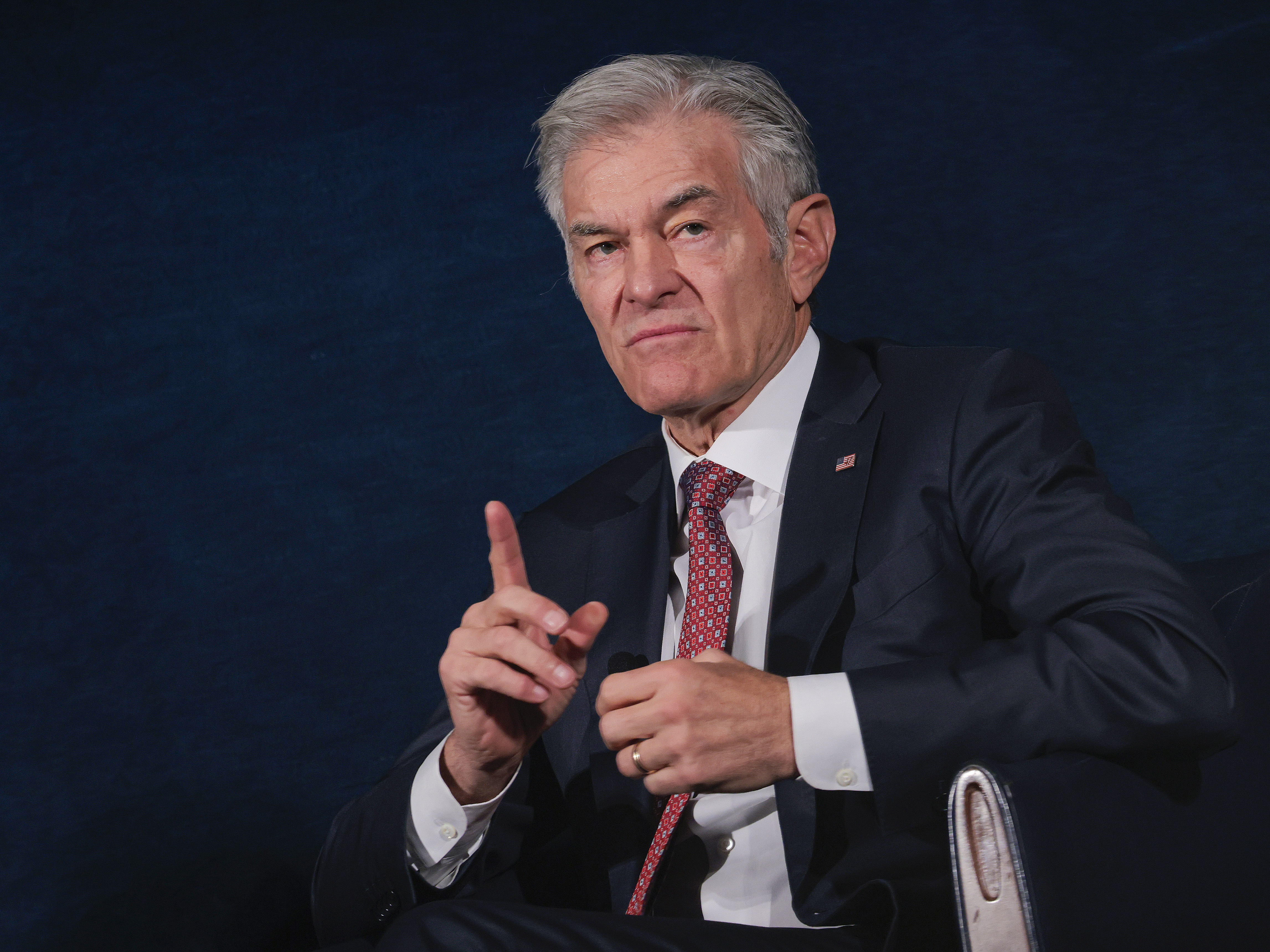 caption: Centers for Medicare and Medicaid Services Administrator Mehmet Oz speaks at an Action for Progress event about plans to transform behavioral health, on Feb. 2, 2026, in Washington, D.C.