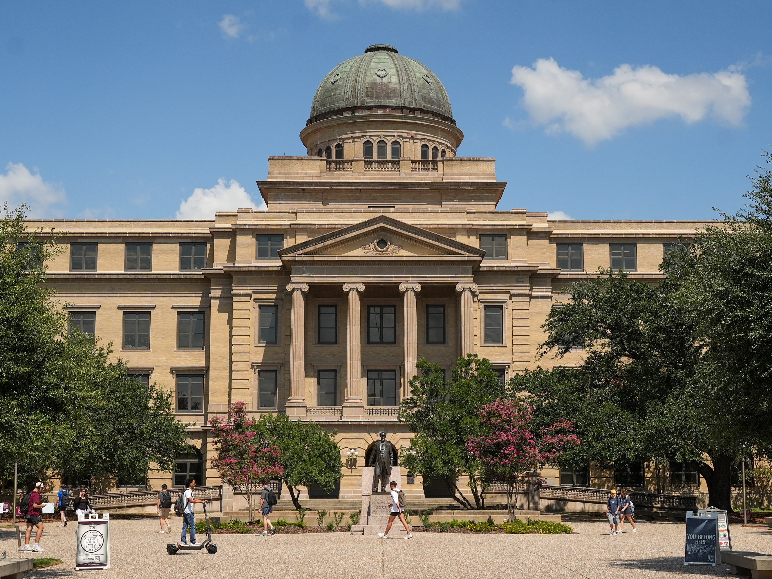 caption: Texas A&amp;M University in College Station.