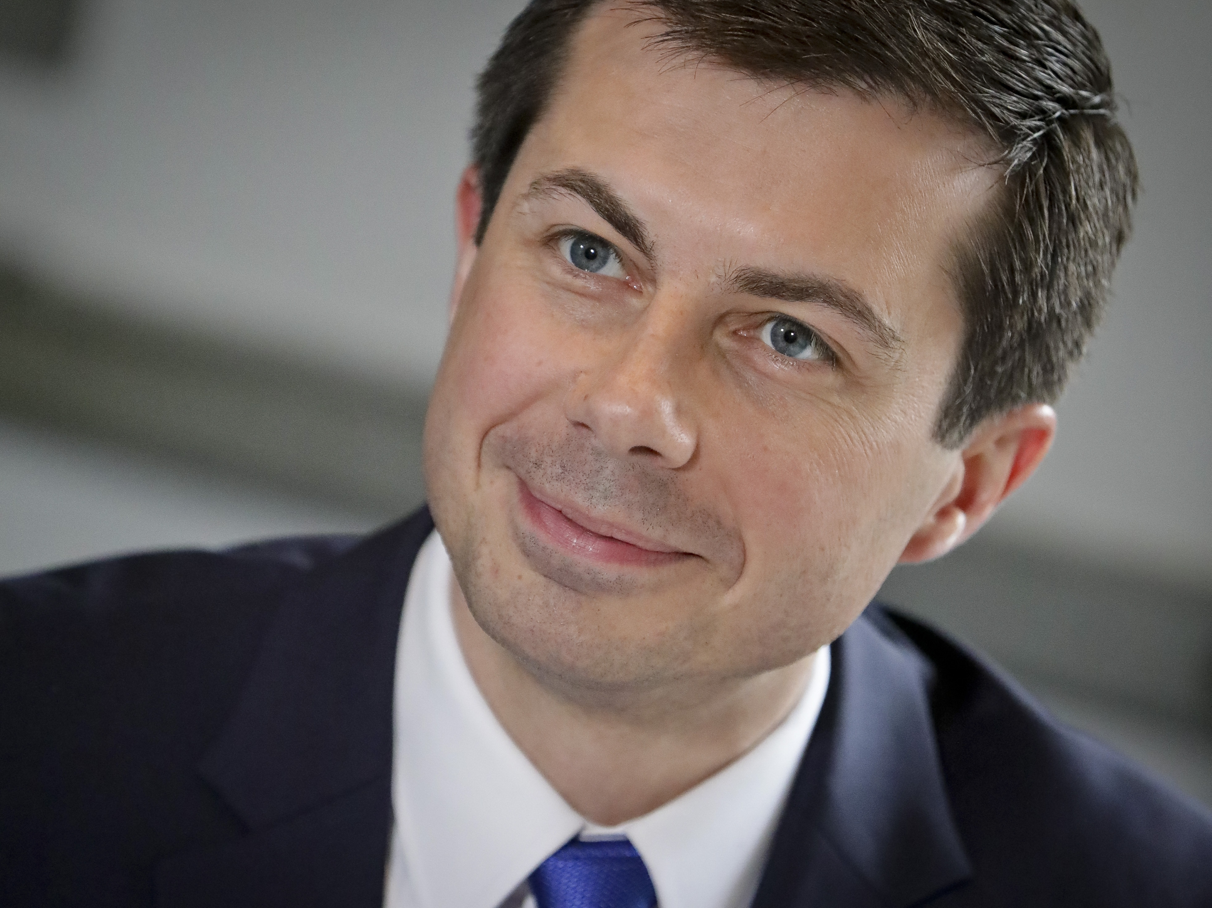 caption: Pete Buttigieg, seen in 2019, is expected to be named Joe Biden's transportation secretary. He's a former mayor of South Bend, Ind., and Democratic presidential candidate.