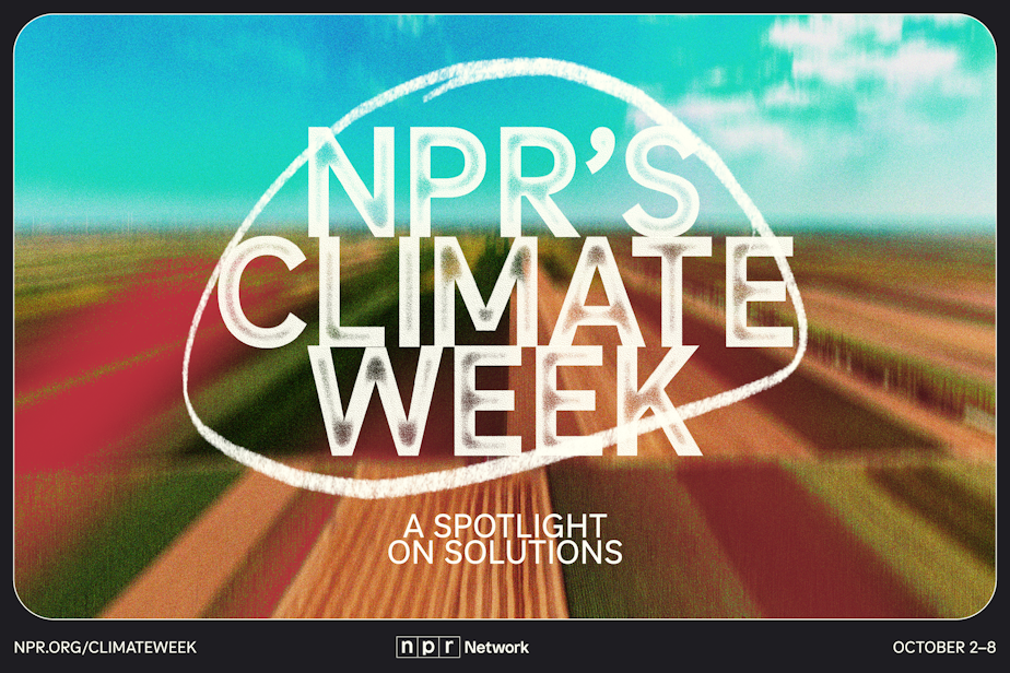 caption: NPR's Climate Solutions Week features stories from around the world, and here in the Pacific Northwest, from Oct. 2 - 8. 