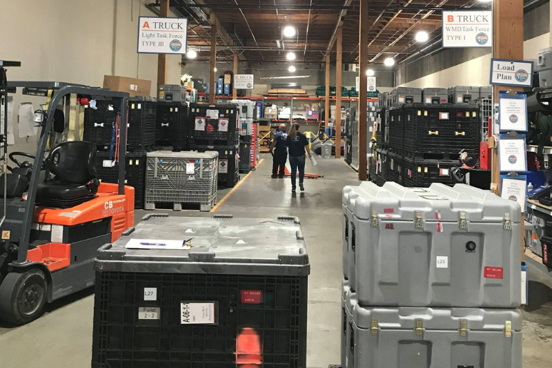 caption: Washington Task Force 1 prepares to deploy to Hawaii in the wake of the worst wildfires to strike the island in decades. 