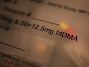 caption: Research on MDMA has shown it can be effective for PTSD, but approval of the treatment isn't yet guaranteed.