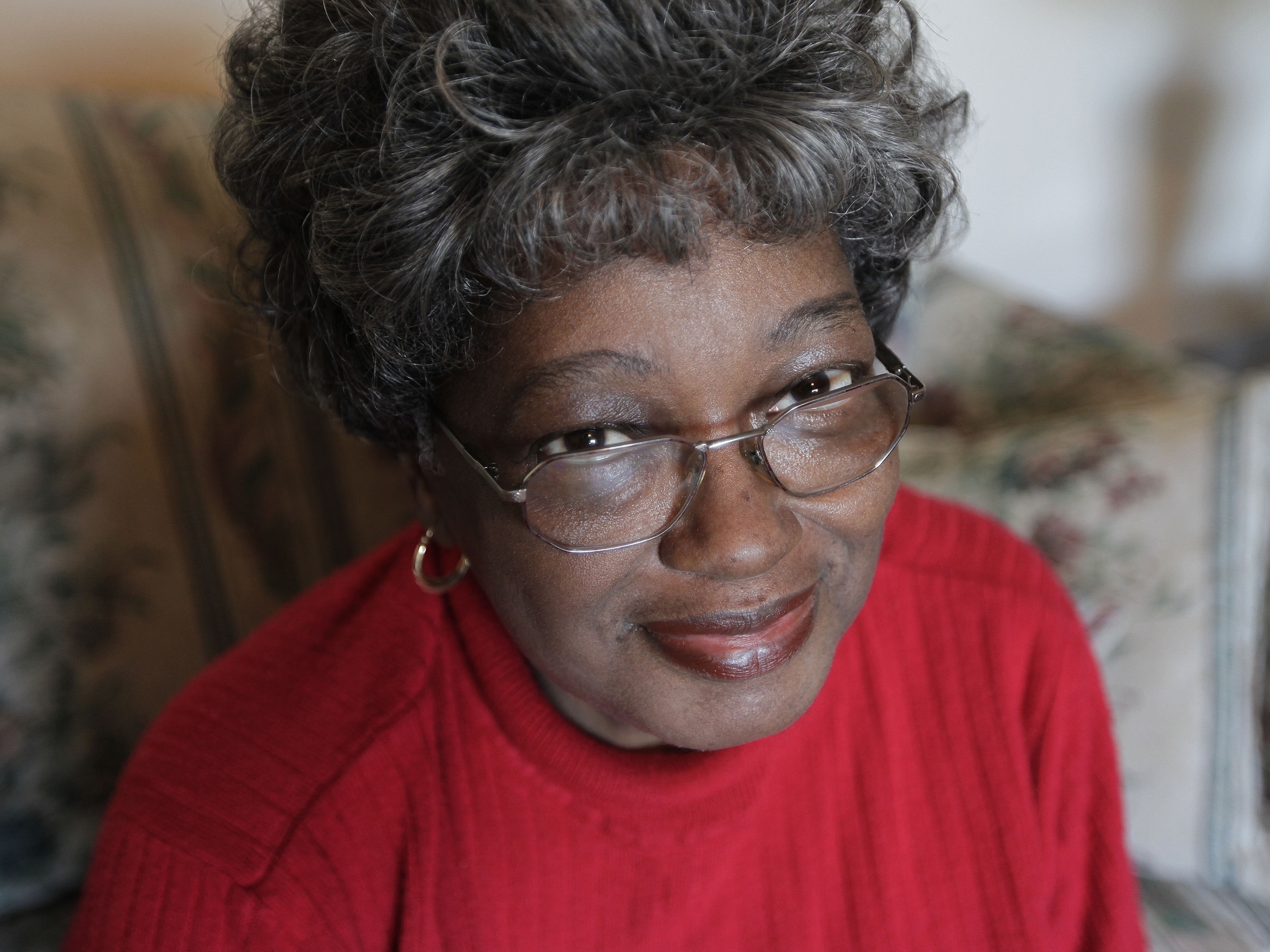 caption: Months before Rosa Parks became the mother of the modern civil rights movement by refusing to give up her seat and move to the back of a segregated Alabama bus, Claudette Colvin did the same.