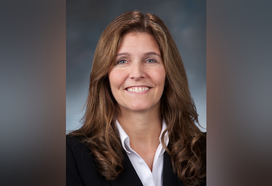 caption: Des Moines Representative Tina Orwall helped craft the new law that allows all Washington State adoptees access to their original birth records.
