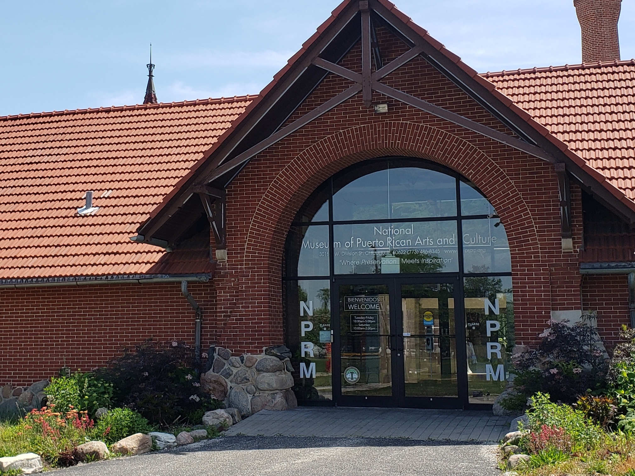caption: The National Museum of Puerto Rican Arts and Culture in Chicago cut some programming but retained its small staff during the pandemic.