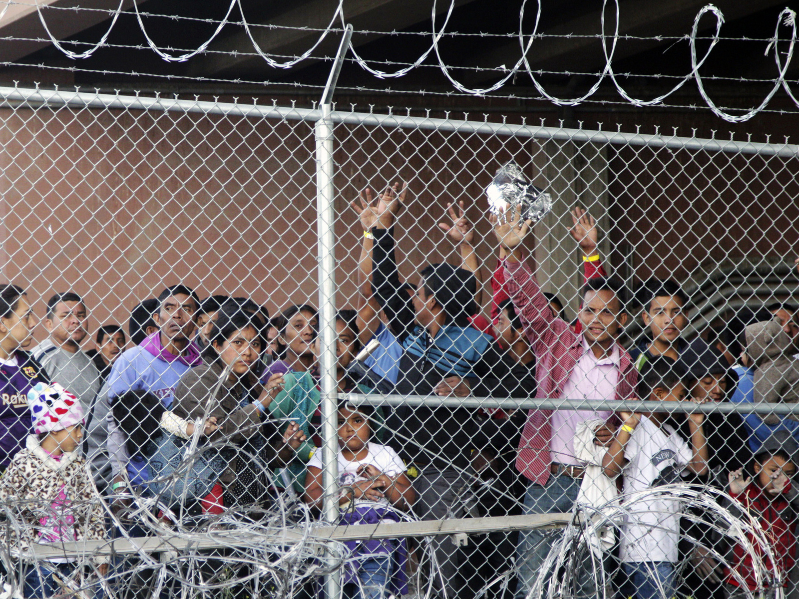 caption: U.S. Customs and Border Protection released the latest statistics on Wednesday showing agents encountered nearly 3,500 migrants a day during February 2021-- that's a 28% spike over January.