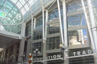 caption: Seattle Convention Center.