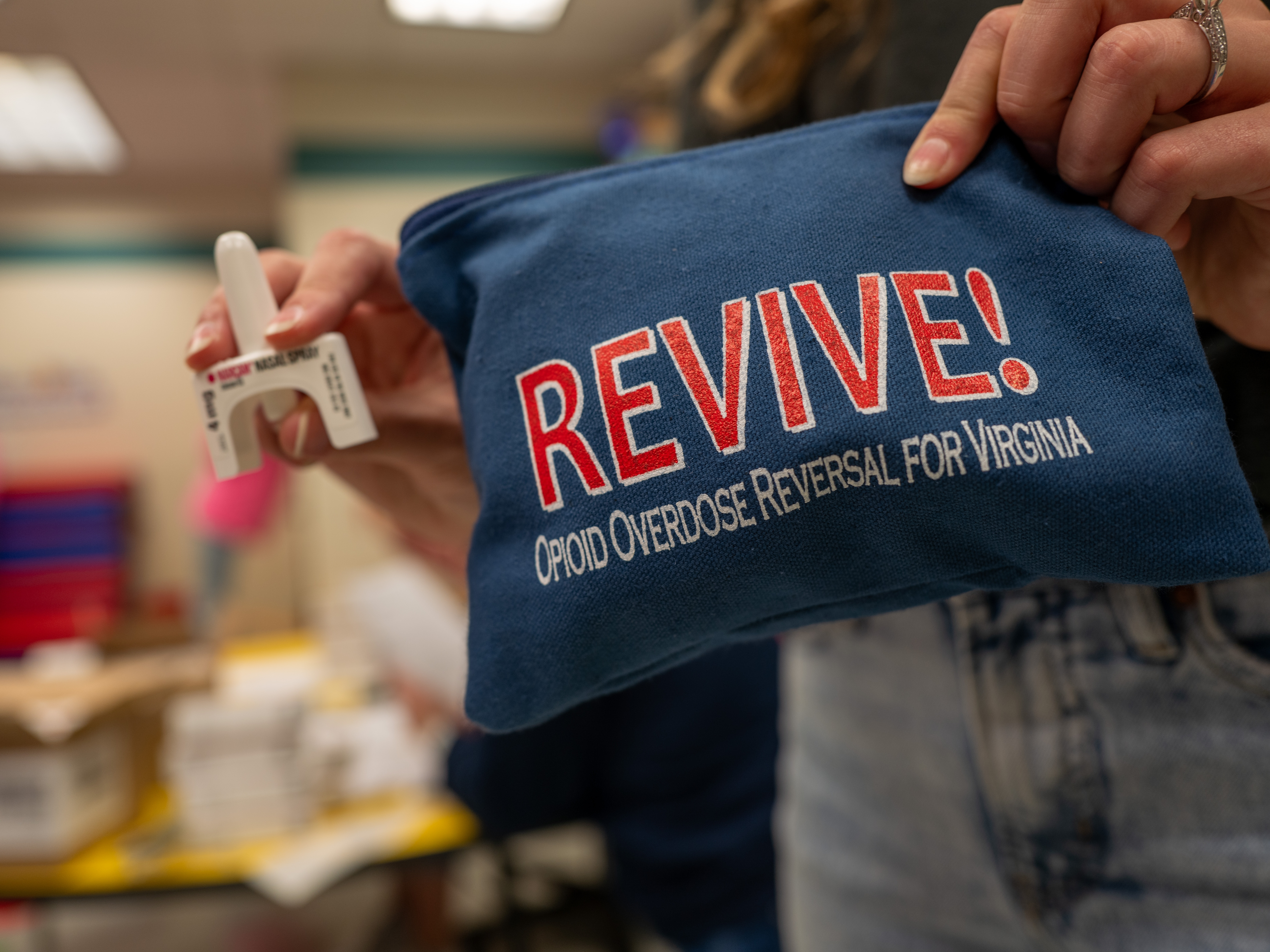 caption: Some experts credit the spread of naloxone, also known as Narcan, for dramatically lowering the number of fatal drug overdoses in the U.S. The medication reverses most opioid overdoses, including those caused by fentanyl.