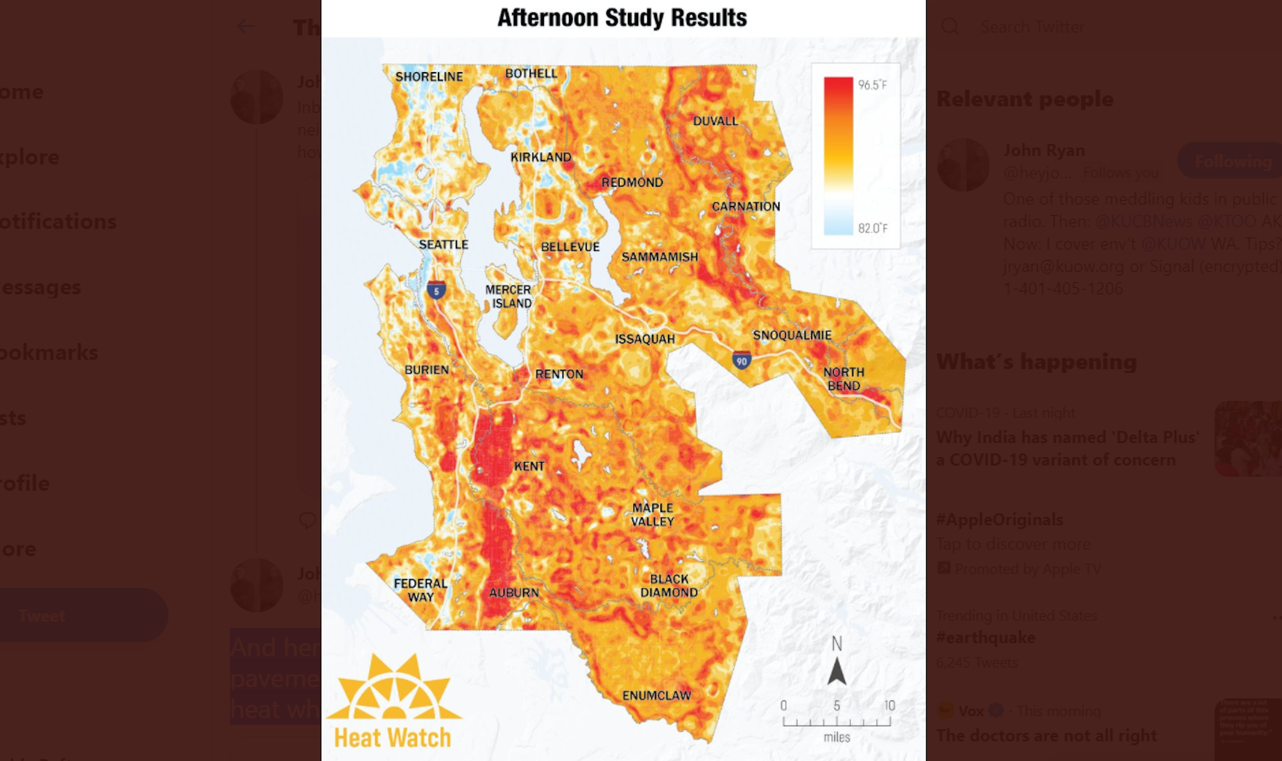 KUOW Heat wave could hit Seattle area neighborhoods differently