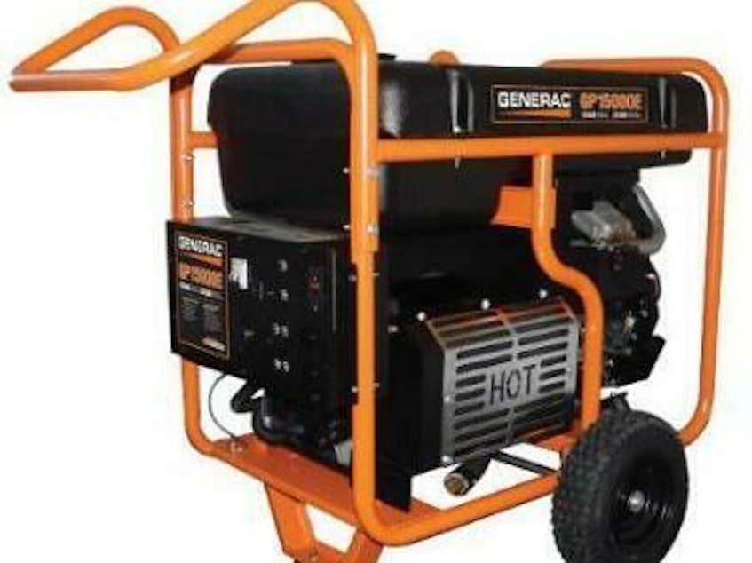 caption: Generac has recalled two types of portable generators that pose a fire and burn risk.