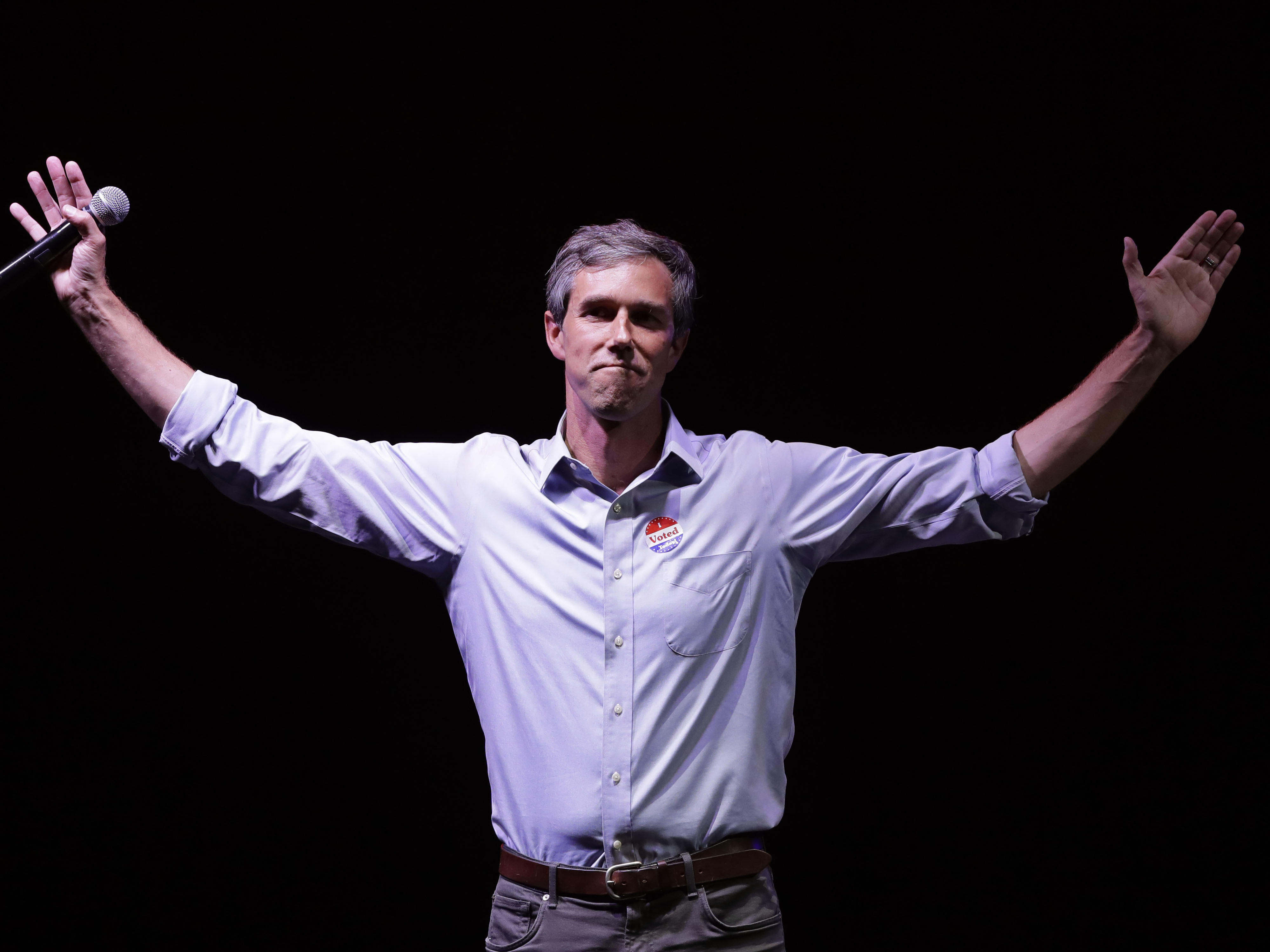 caption: The enthusiasm generated by former three-term Rep. Beto O'Rourke may seem reminiscent of another politician who had only spent a few years in Congress before running for the White House — President Barack Obama.