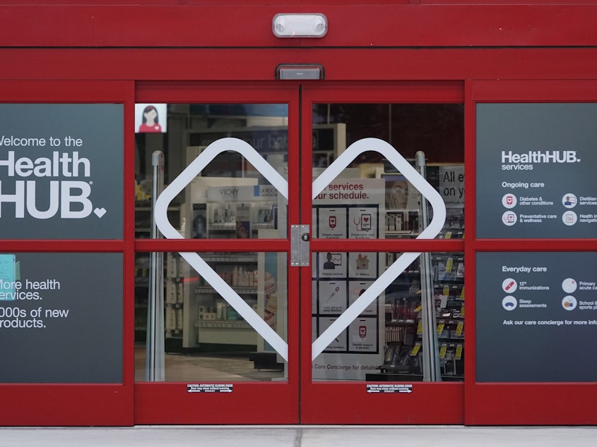 caption: CVS is adding mental health counseling to the services offered at about a dozen of its stores with HealthHUBs in Florida, Pennsylvania and Texas.