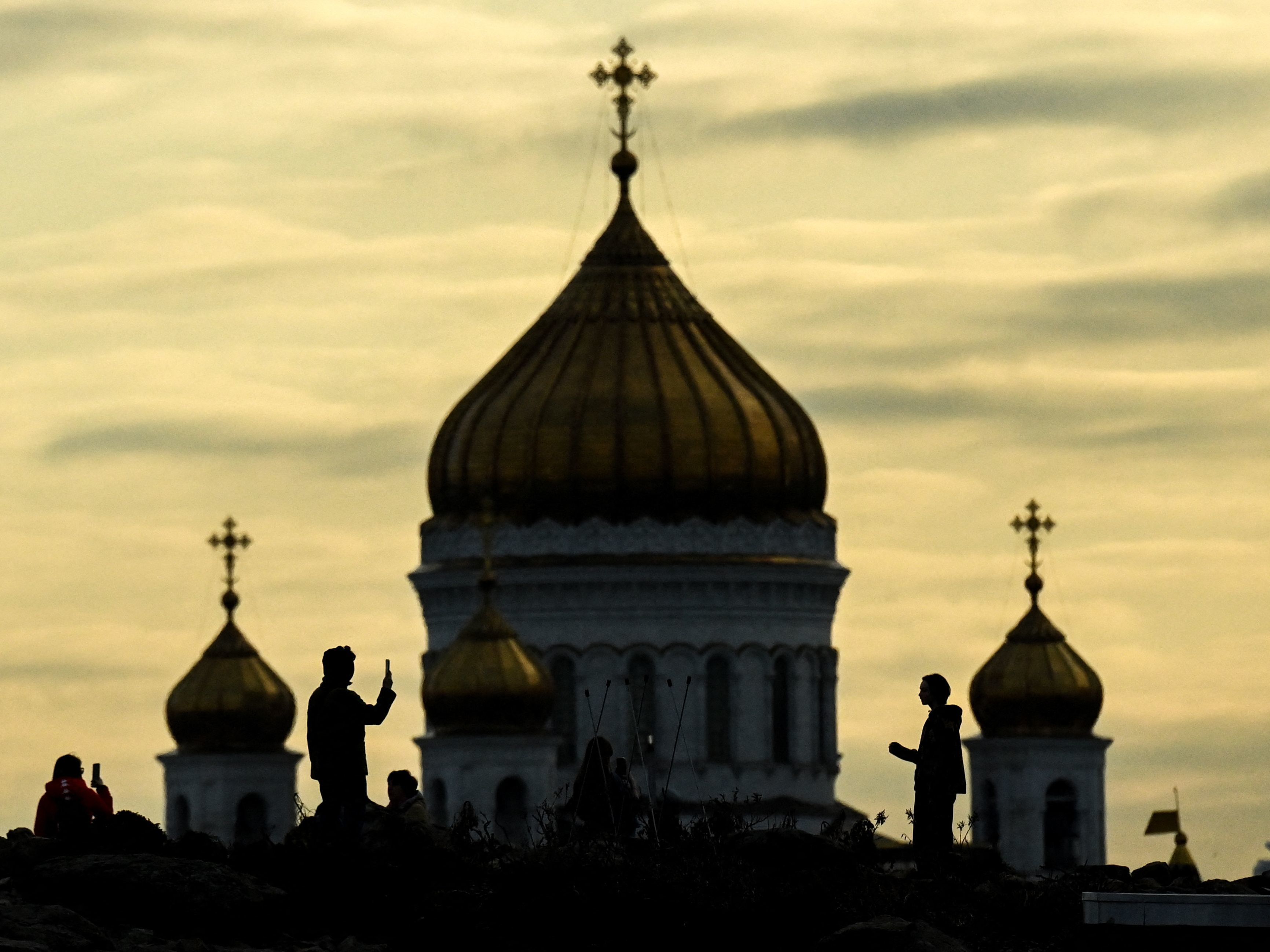 caption: Not all Russians agree with their government's military actions in Ukraine, but speaking out can come with major repercussions.