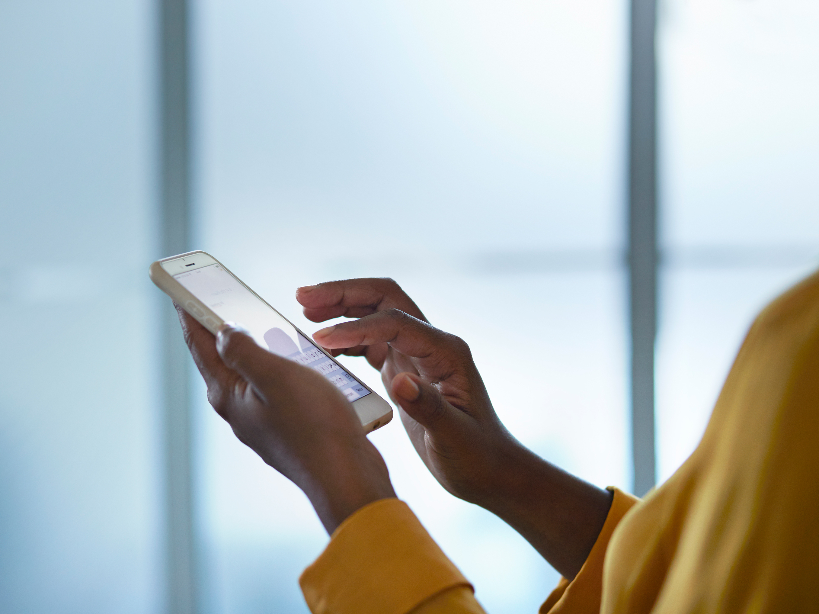 caption: The vast majority of survivors of sexual assaults and harassment never report what happened to them. But now <em>"</em>there's an app for that<em>." </em>Actually several.